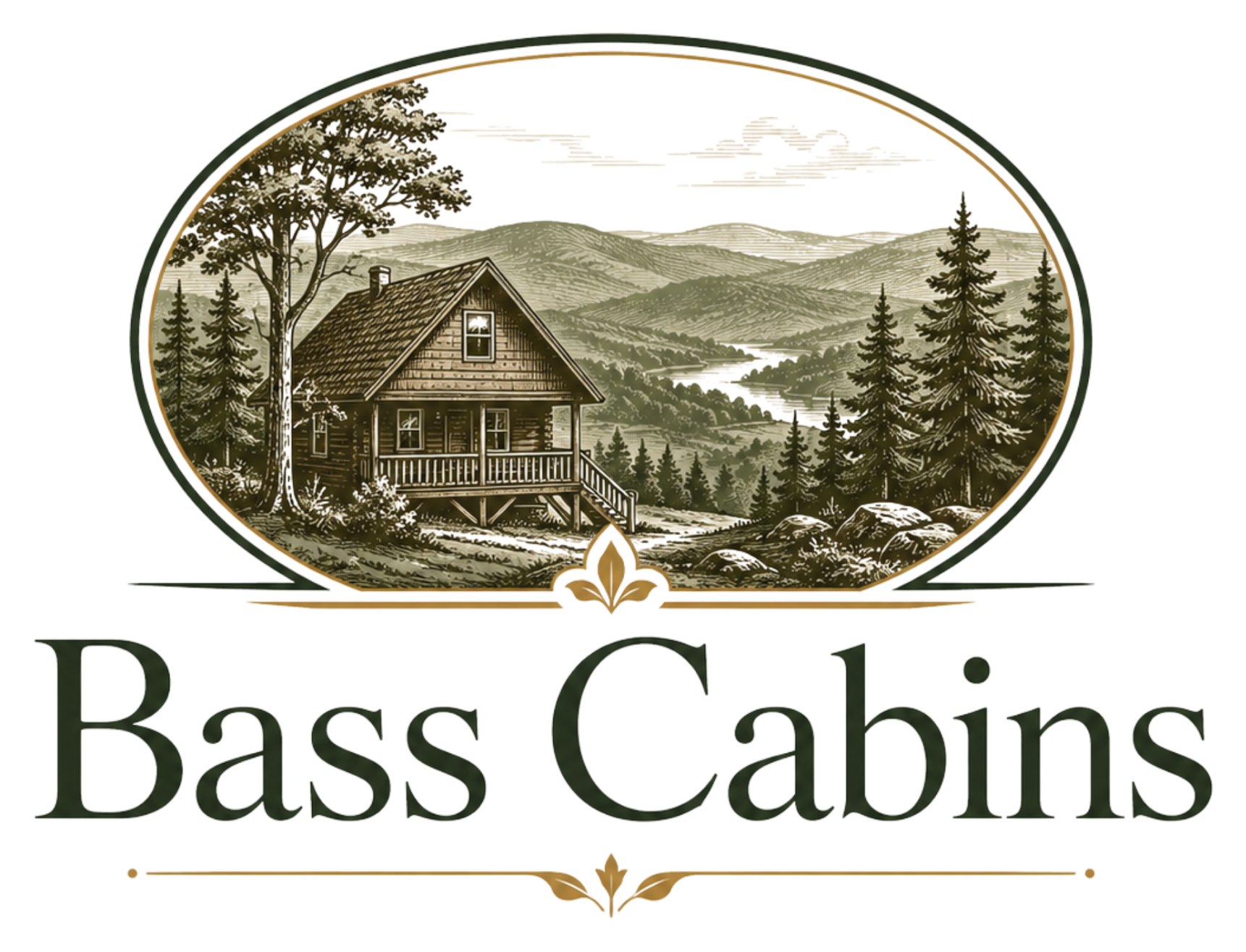 Bass Cabins logo